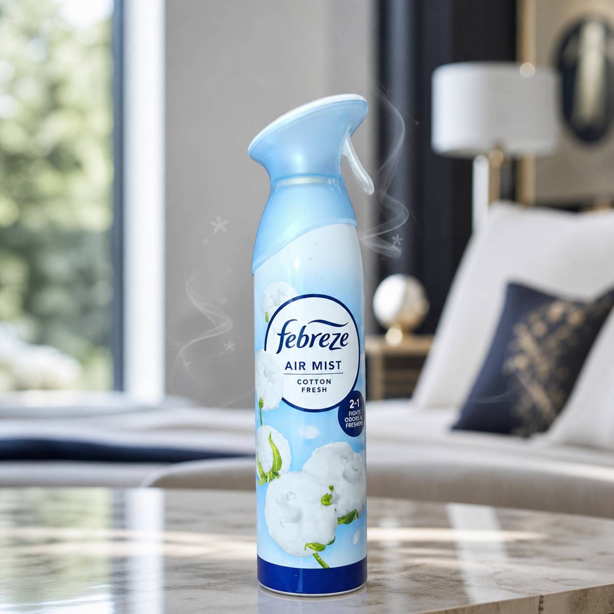 اسپری خوشبو کننده هوا فبرز cotton fresh